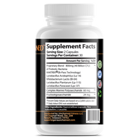 Calihtic Probiotic 40 Billion CFU + Prebiotics | 60 Capsules