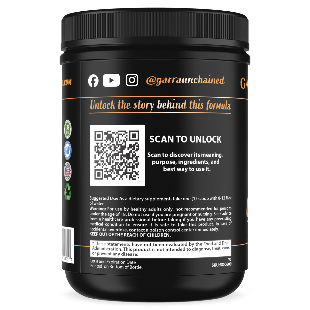 Chicahualiztli Creatine Monohydrate | Unflavored