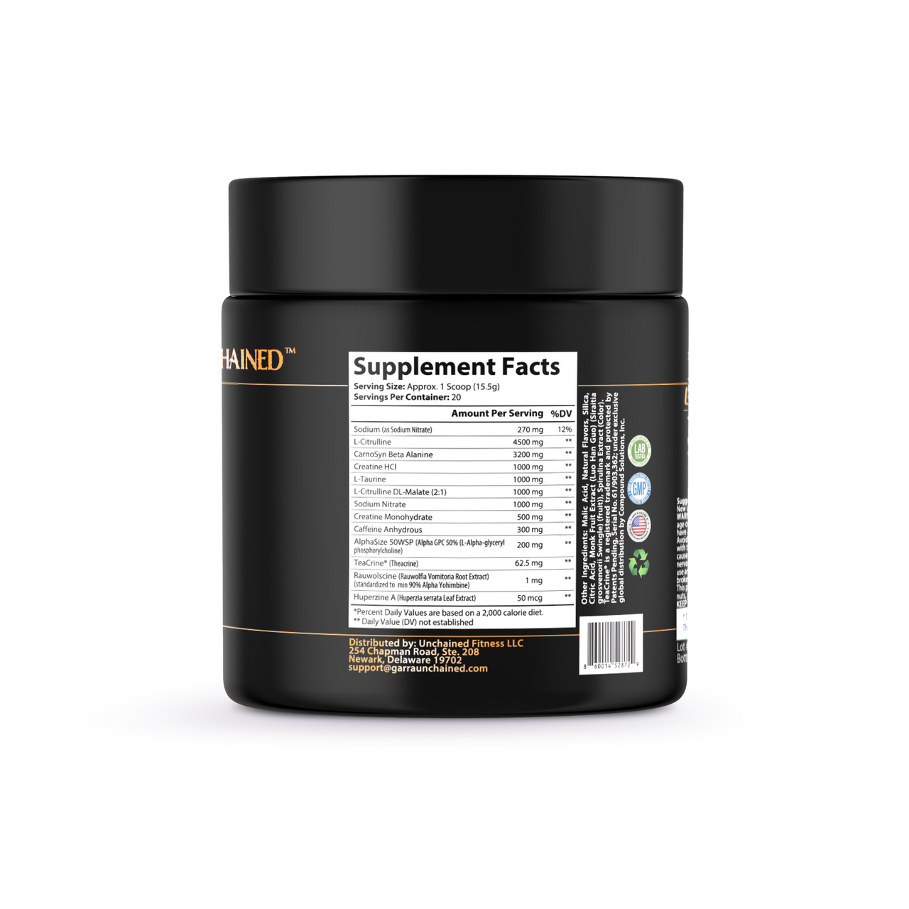 Cuachic High-Stim Pre-Workout | Blue Razz