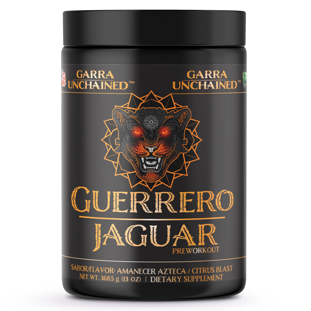 Guerrero Jaguar Pre-Workout | Citrus Blast - Amanecer Azteca