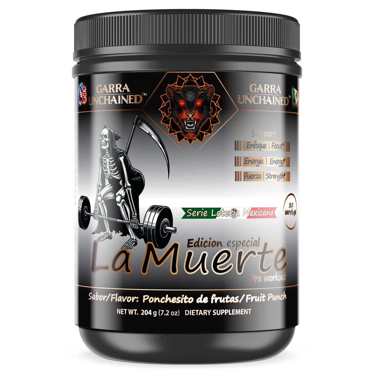 La Muerte Pre-Workout | Fruit Punch - Ponchecito de Frutas