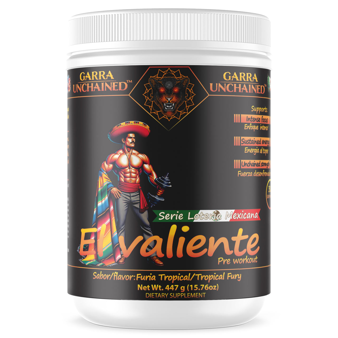 El Valiente Pre-Workout | Tropical Fury-Furia Tropical