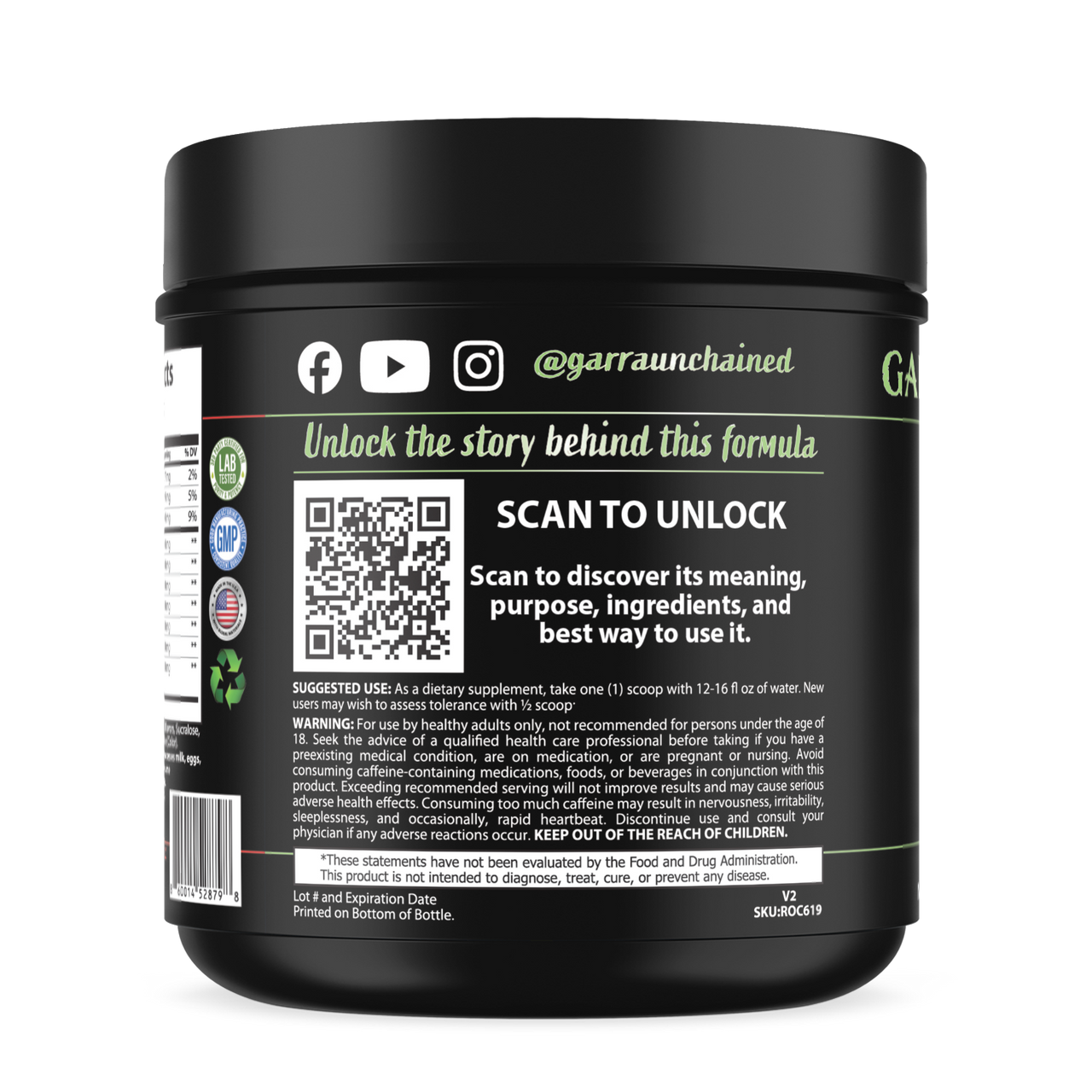Grito de Guerra Pre-Workout + Creatine 5g | Grape