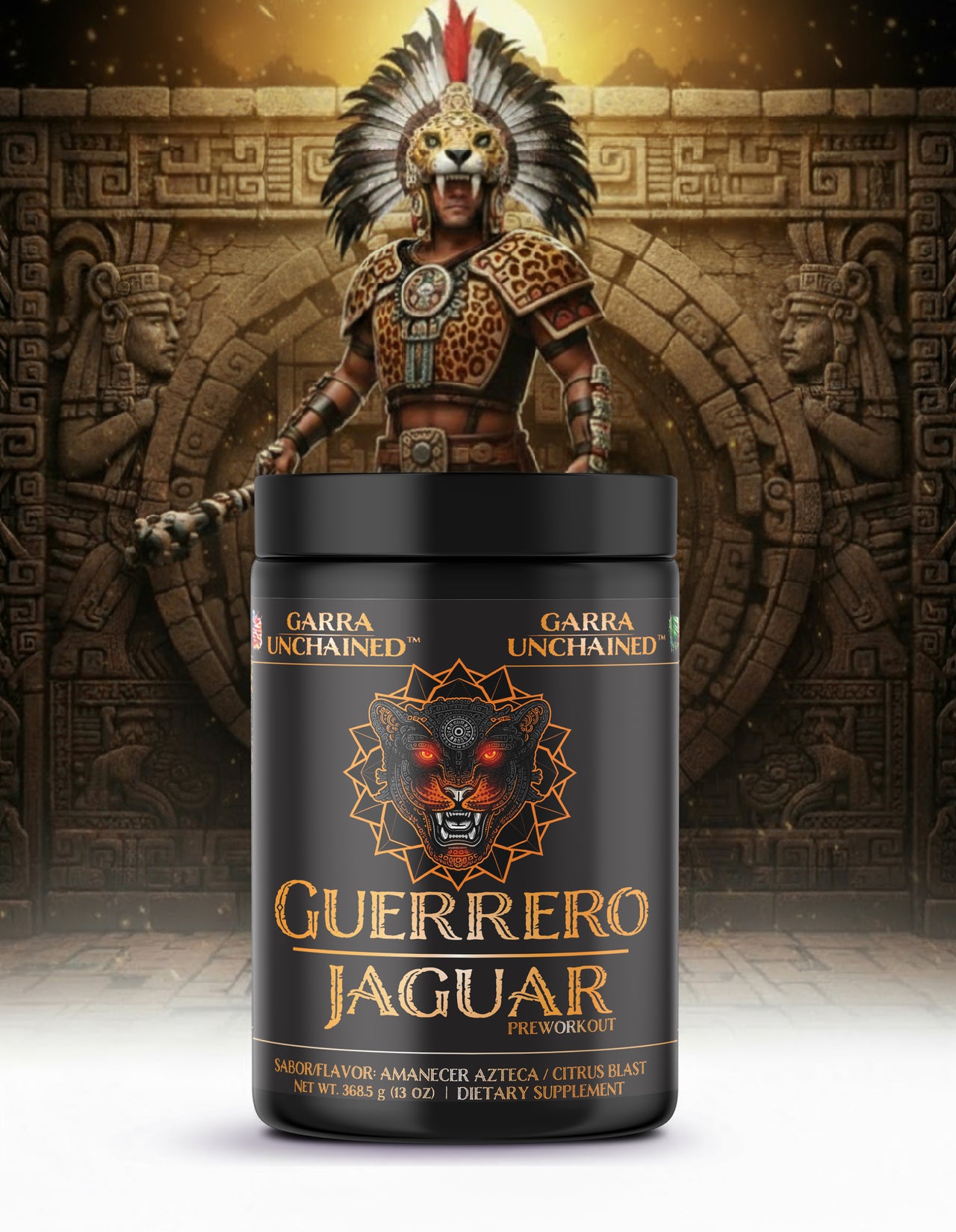 Fuerza Azteca | Guerrero Jaguar Amanecer Azteca x Ritual Azteca x Polvito Milagroso