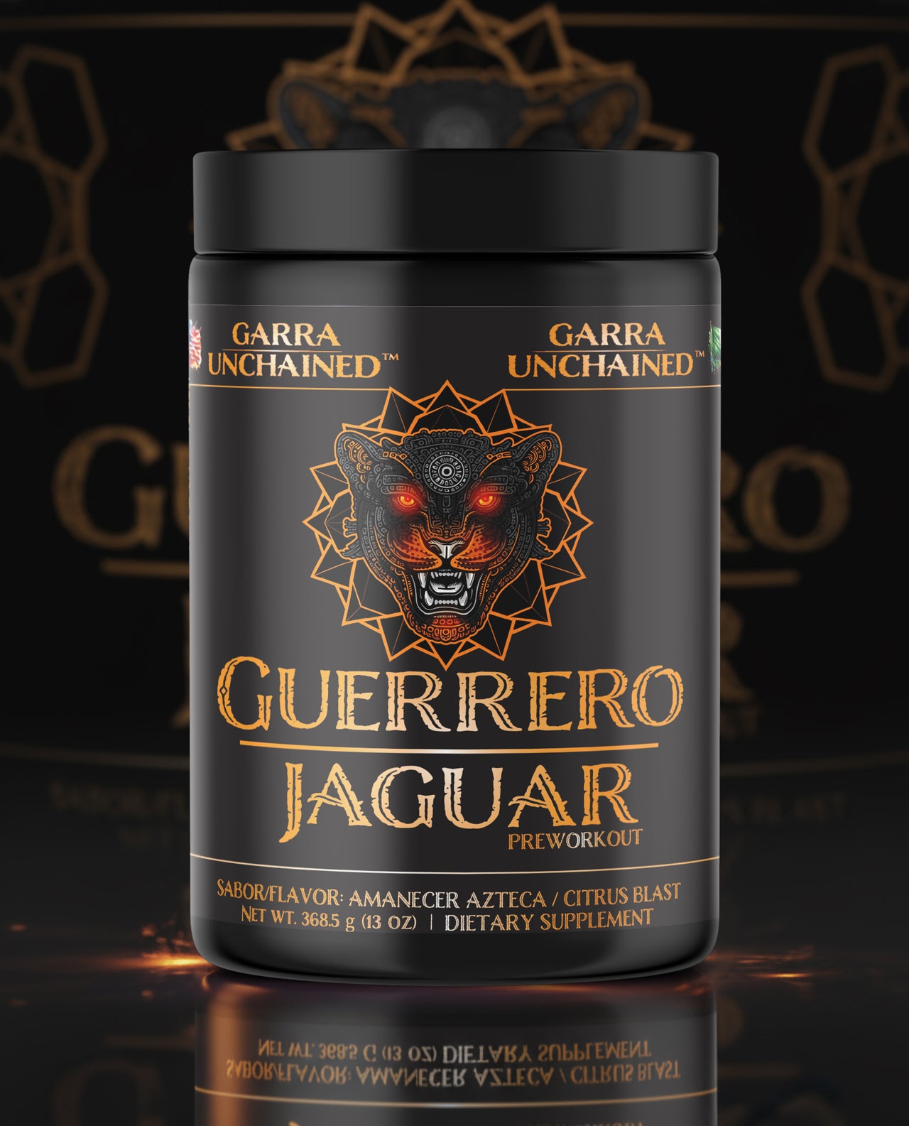 Guerrero Jaguar Pre-Workout | Citrus Blast - Amanecer Azteca