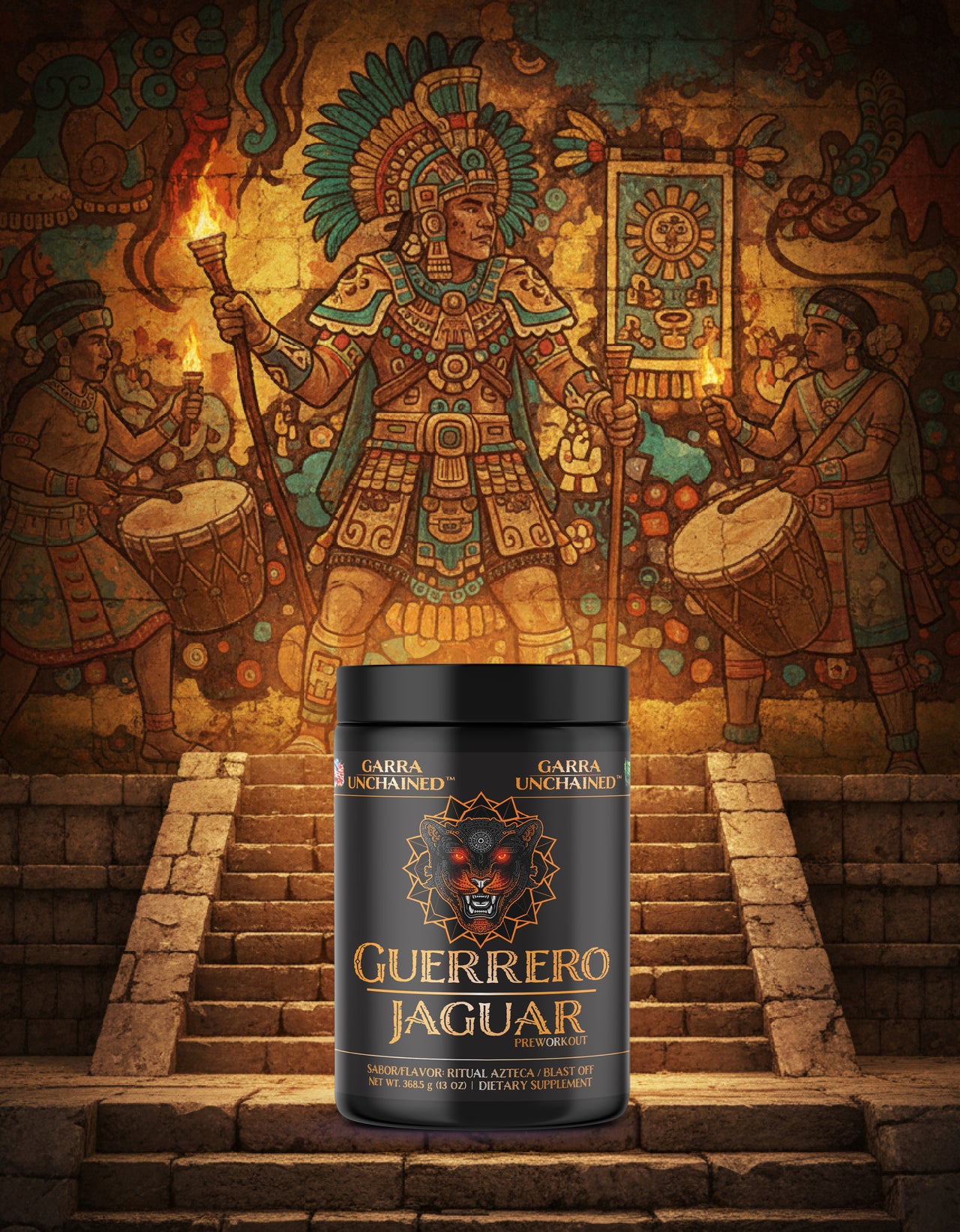 Guerrero Jaguar Pre-Workout | Blast off - Ritual Azteca