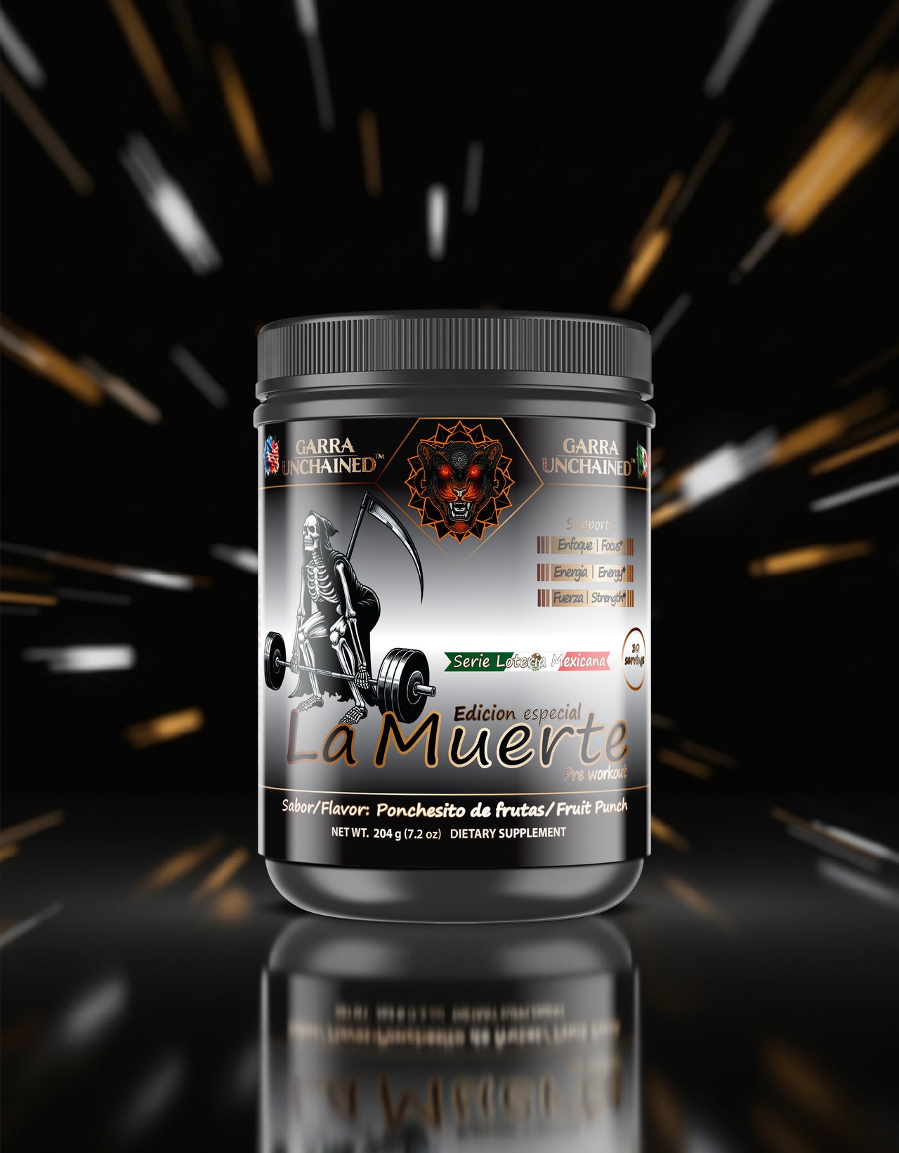 La Muerte Pre-Workout | Fruit Punch - Ponchecito de Frutas