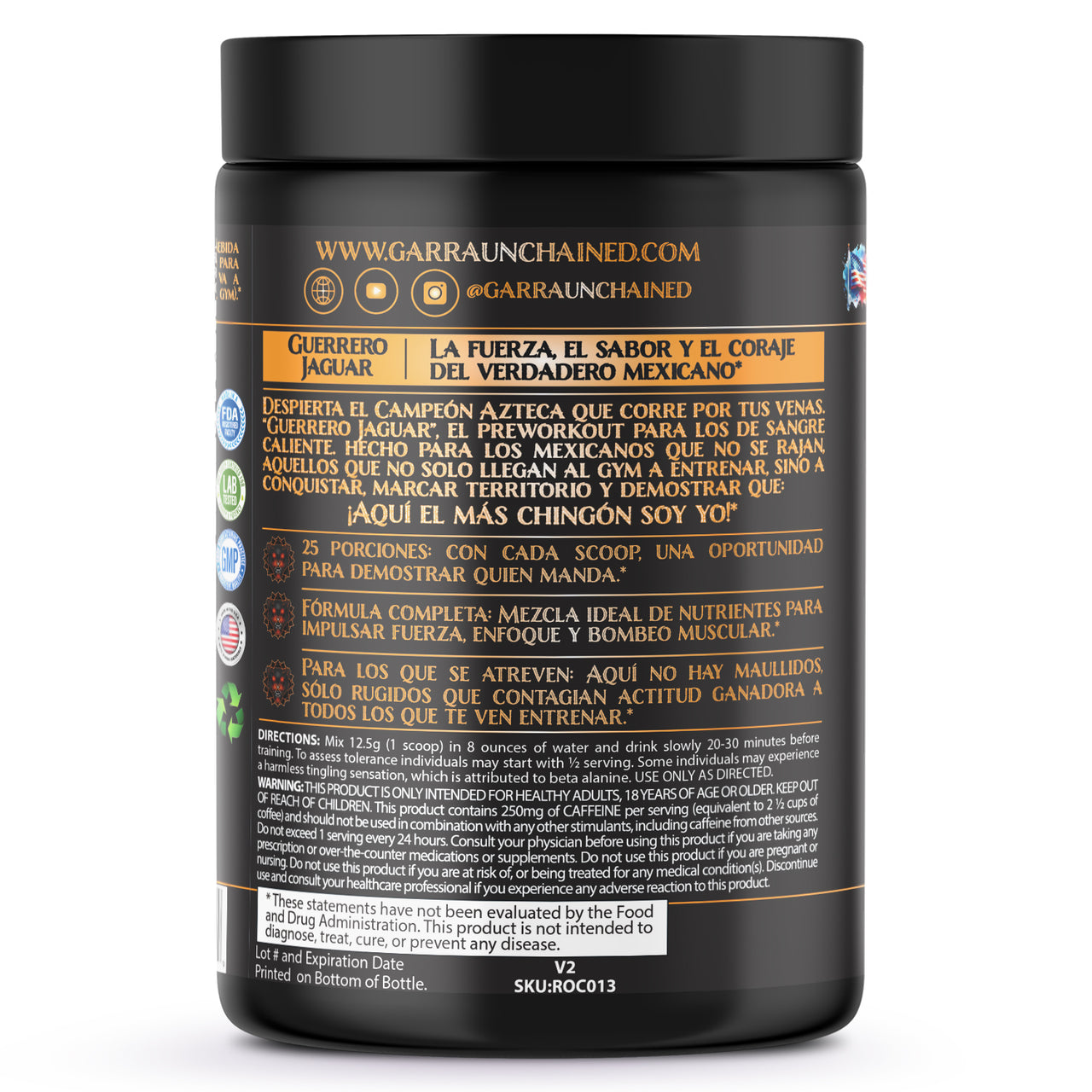 Guerrero Jaguar Pre-Workout | Blast off - Ritual Azteca