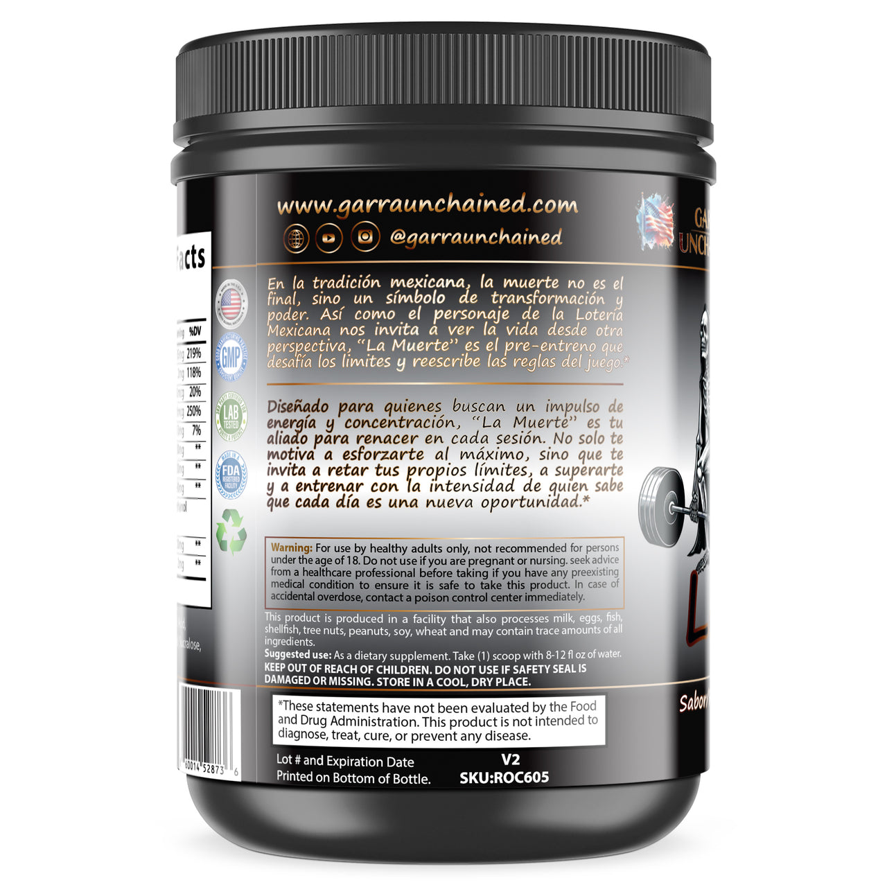 La Muerte Pre-Workout | Fruit Punch - Ponchecito de Frutas