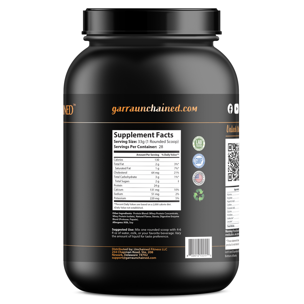 Nacayotl Tlilxochitl Proteína Whey | Vainilla Natural