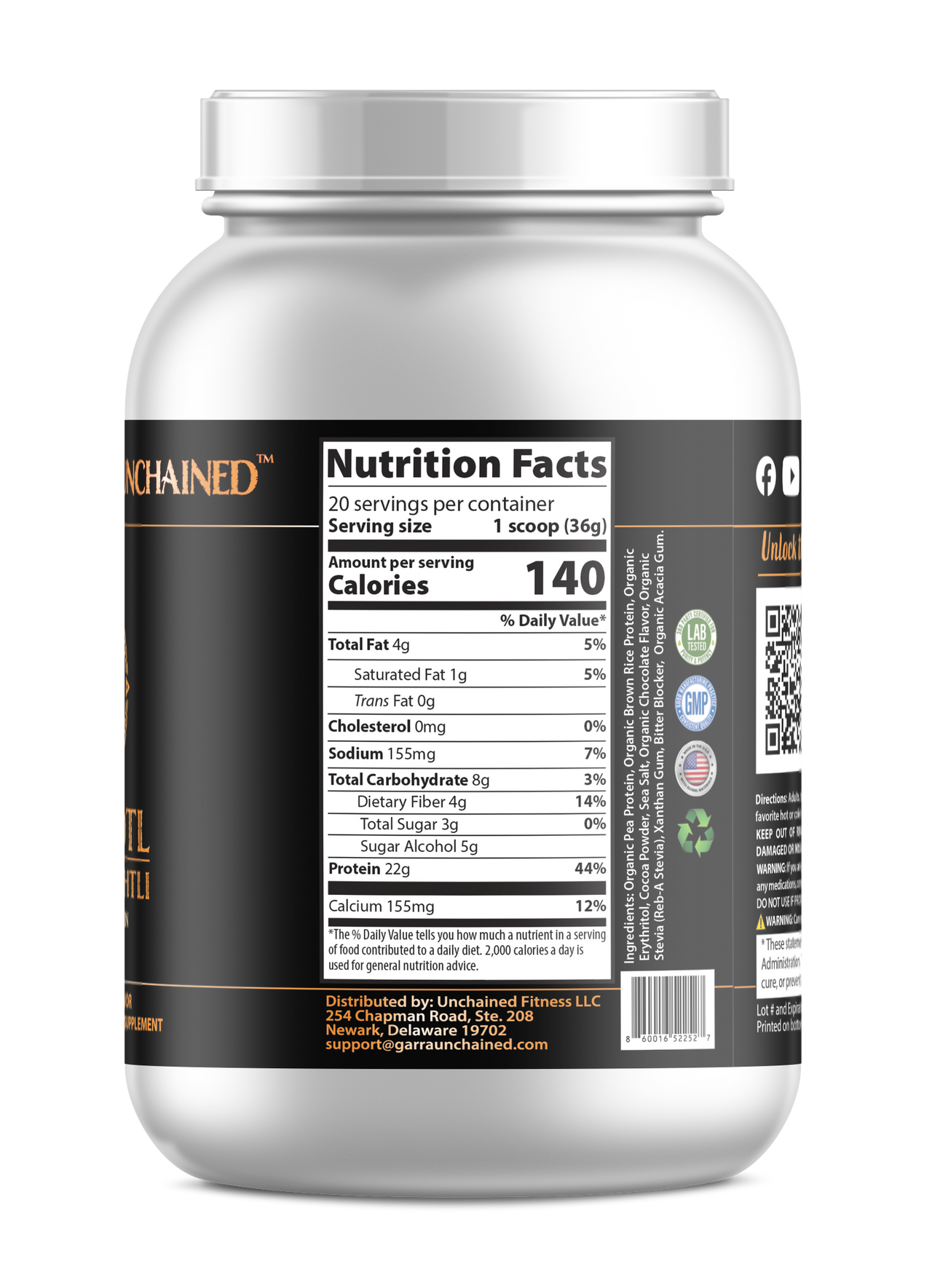 Nacayotl Xinachtli Plant Protein | Rich Chocolate