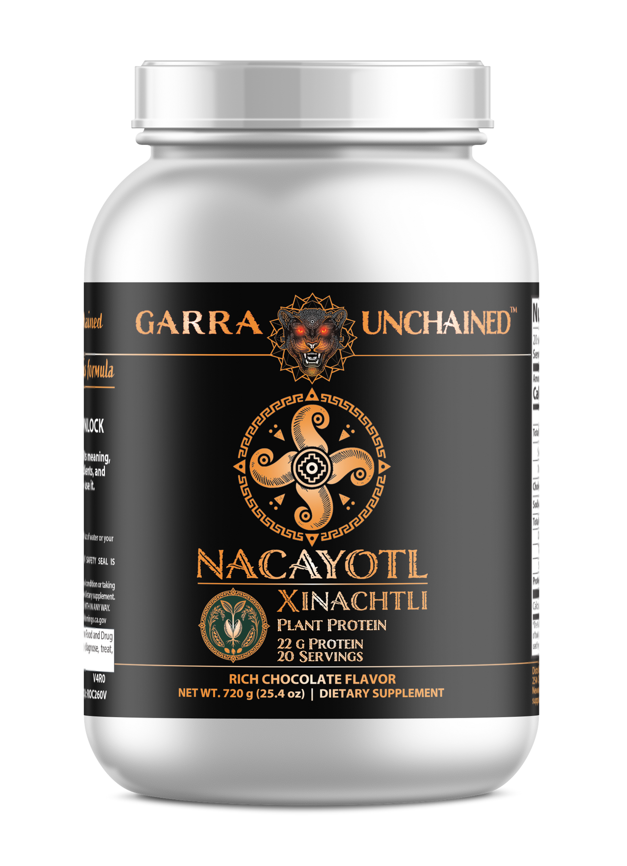 Nacayotl Xinachtli Plant Protein | Rich Chocolate
