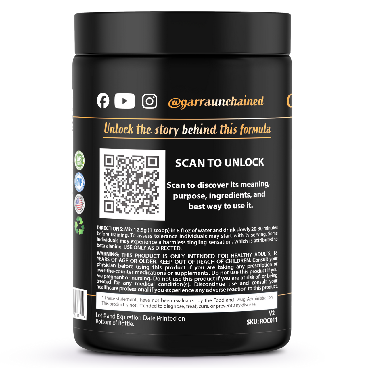 Ocelopilli Non-Stim Pre-Workout | Pineapple
