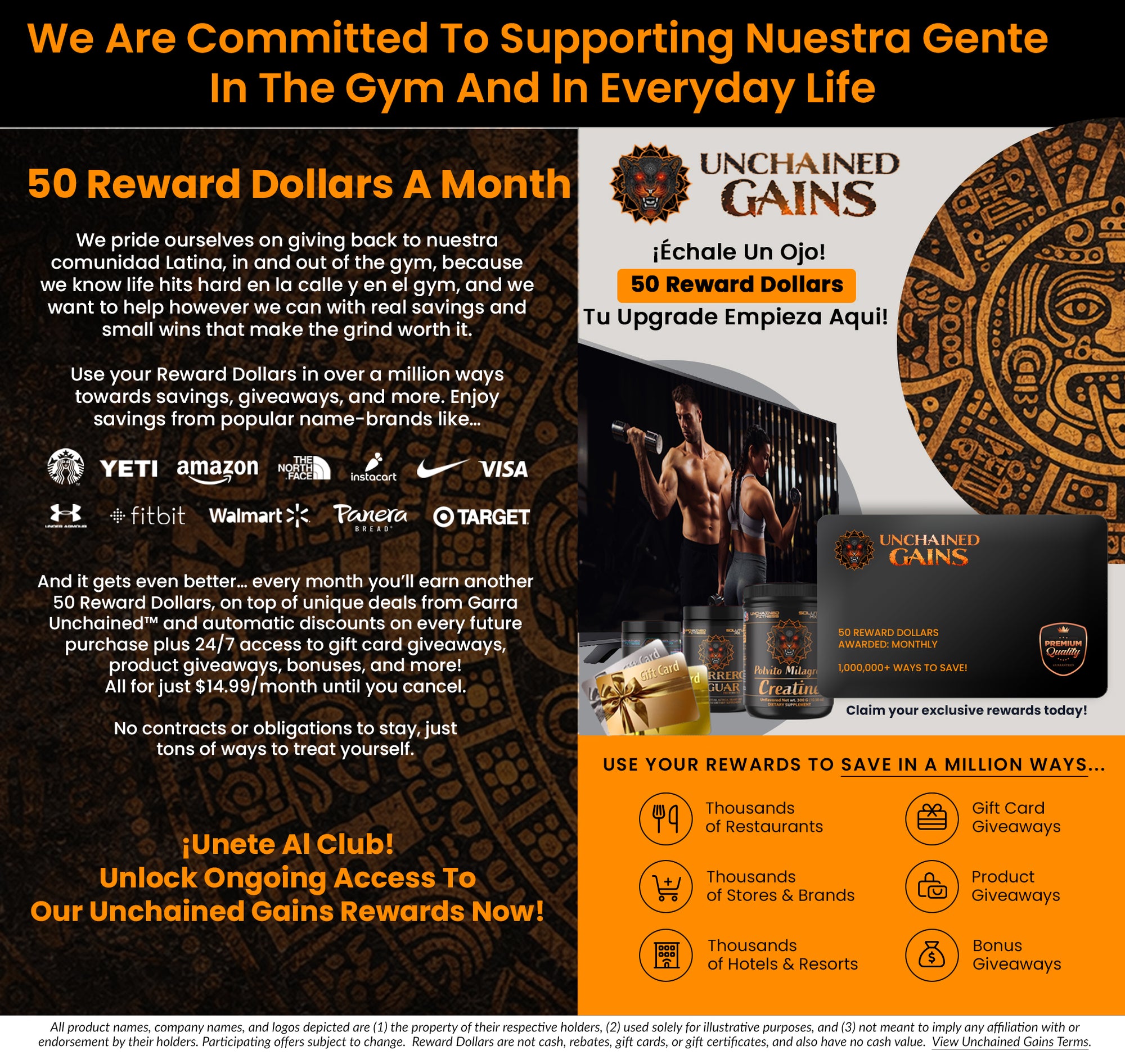 Unchained Gains Rewards