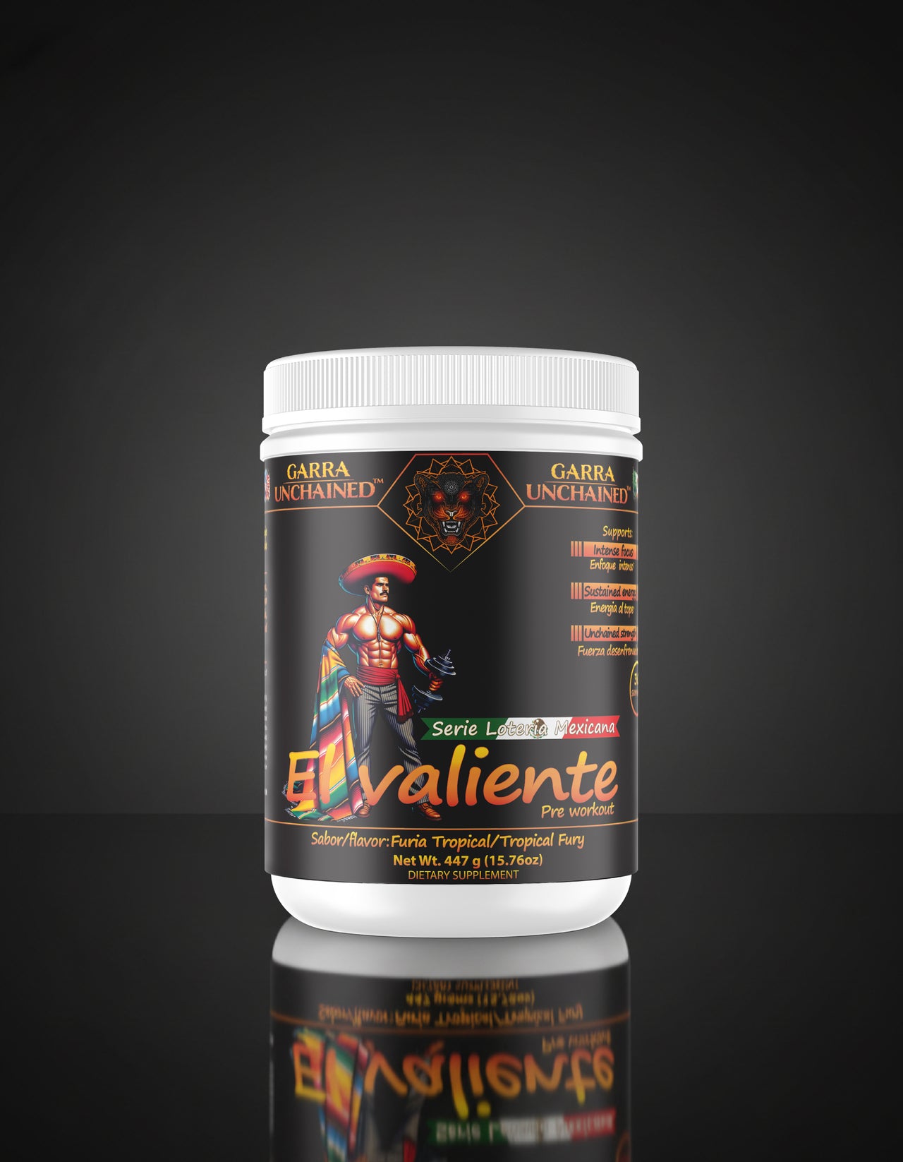 El Valiente Pre-Workout | Tropical Fury-Furia Tropical
