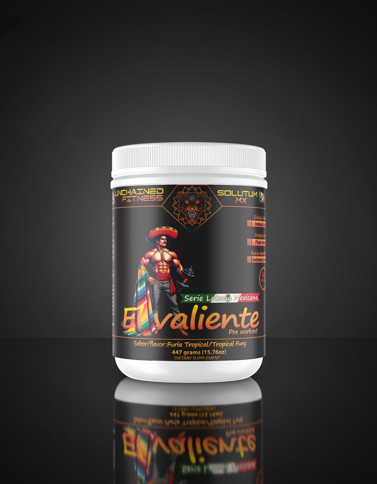 El Valiente Pre-Workout | Tropical Fury-Furia Tropical