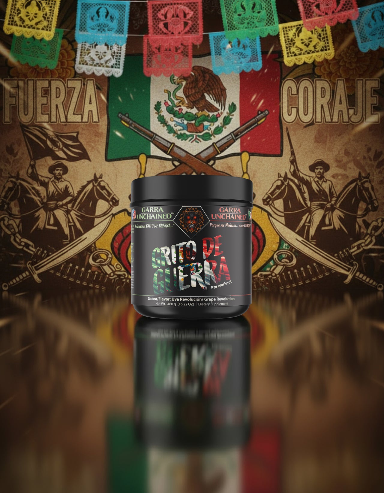 Grito de Guerra Pre-Workout | Grape - Uva Revolución