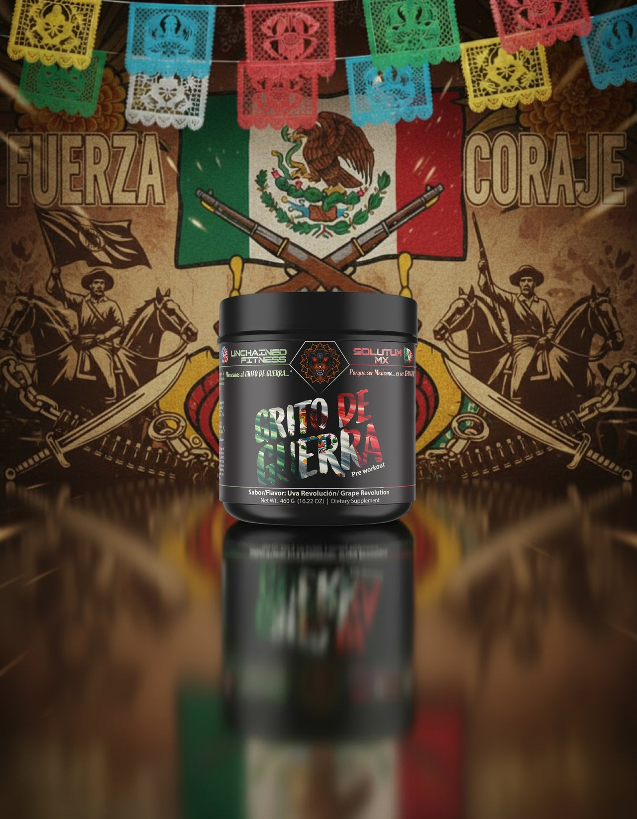 Grito de Guerra Pre-Workout | Grape - Uva Revolución