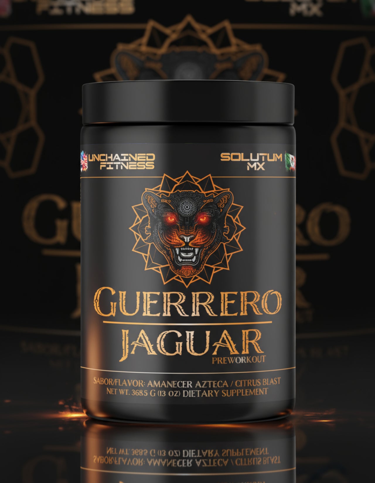 Guerrero Jaguar Pre-Workout | Citrus Blast - Amanecer Azteca