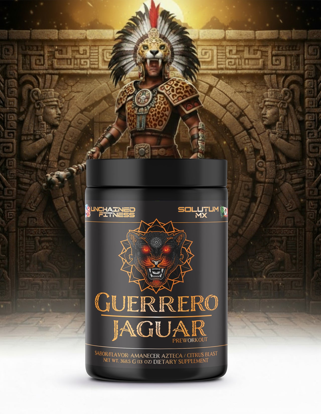 Guerrero Jaguar Pre-Workout | Citrus Blast - Amanecer Azteca