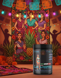 La Dama Non-Stim Pre-Workout | Pineapple-Piña para la Niña