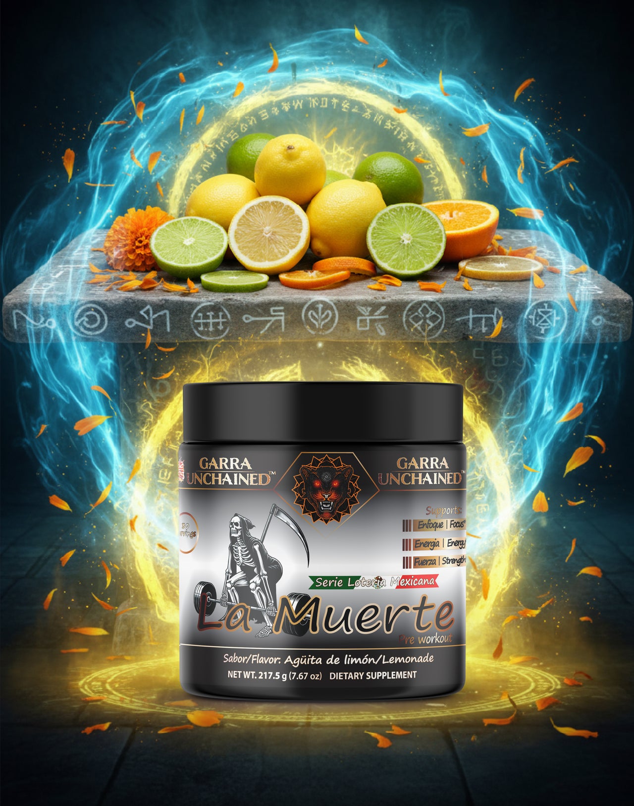 La Muerte Pre-Workout | Lemonade- Agüita de Limón