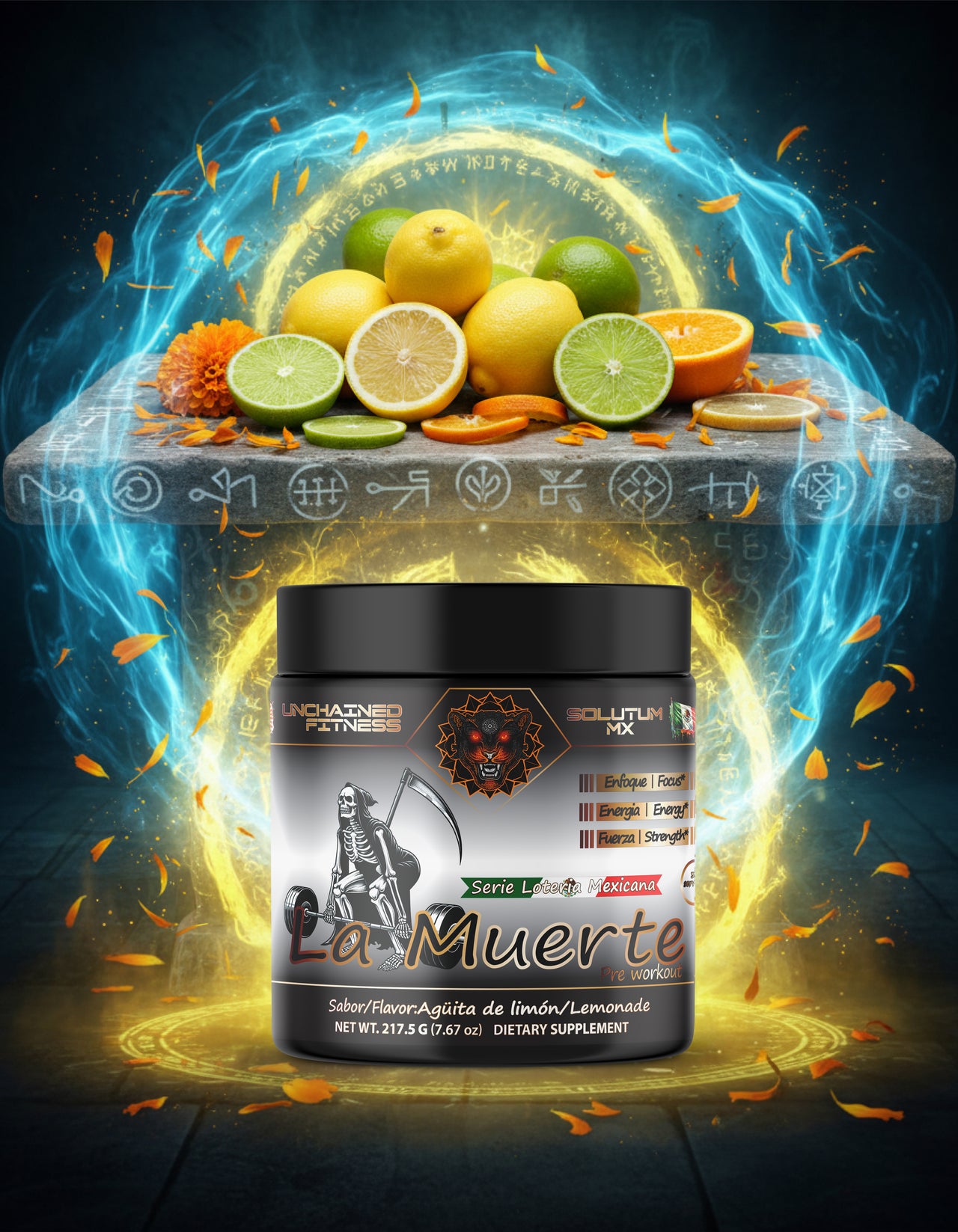La Muerte Pre-Workout | Lemonade- Agüita de Limón