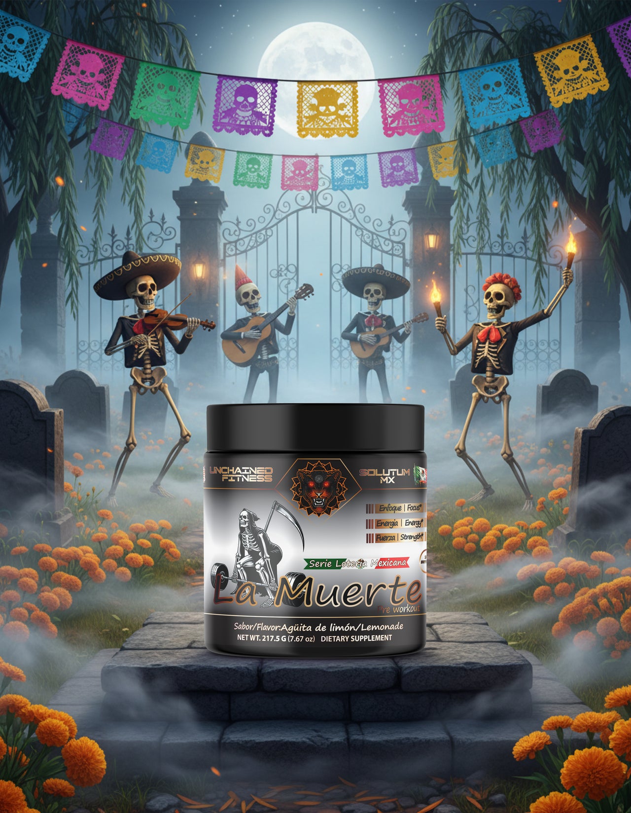 La Muerte Pre-Workout | Lemonade- Agüita de Limón