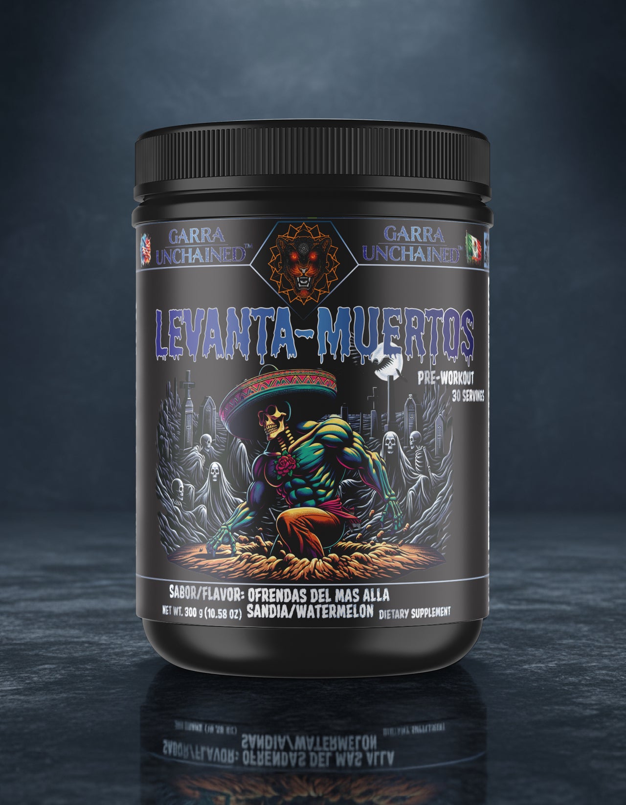 Levanta-Muertos Pre-Workout | watermelon - Sandia Ofrendas del Más Allá