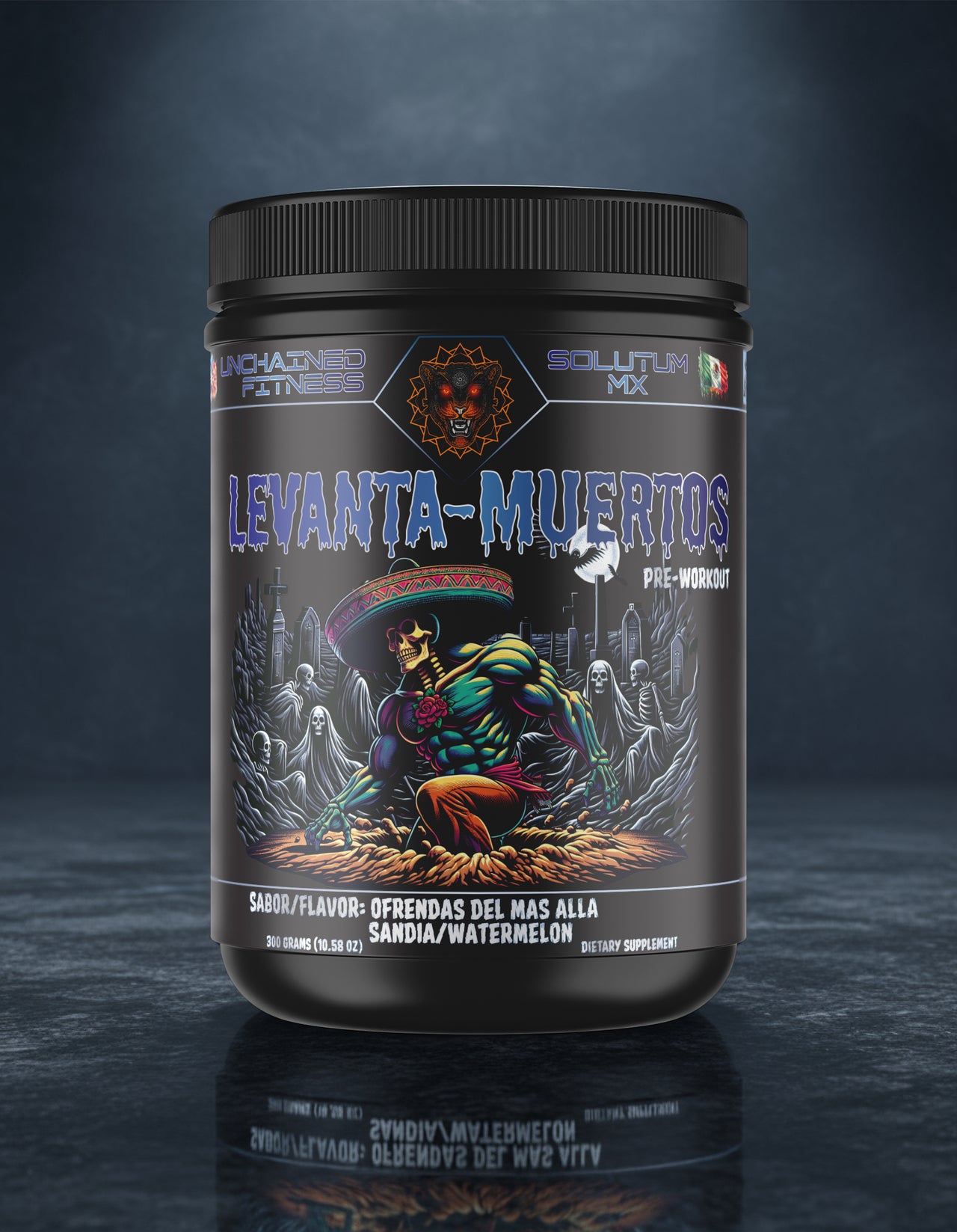 Levanta-Muertos Pre-Workout | watermelon - Sandia Ofrendas del Más Allá