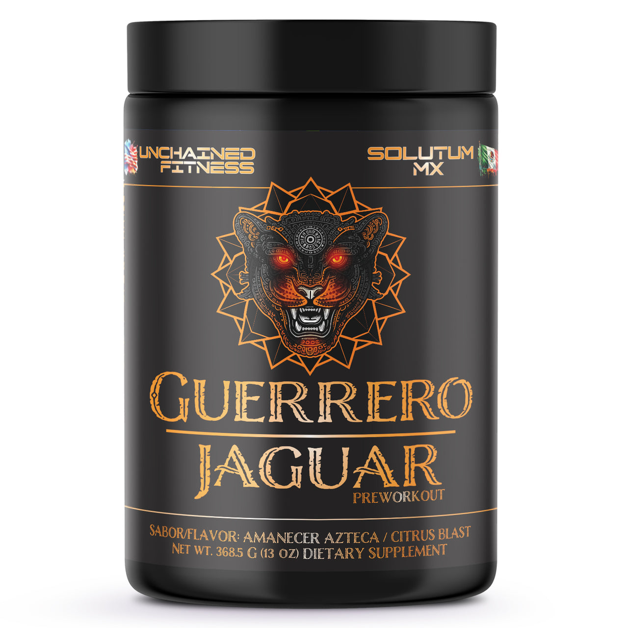 Guerrero Jaguar Pre-Workout | Citrus Blast - Amanecer Azteca