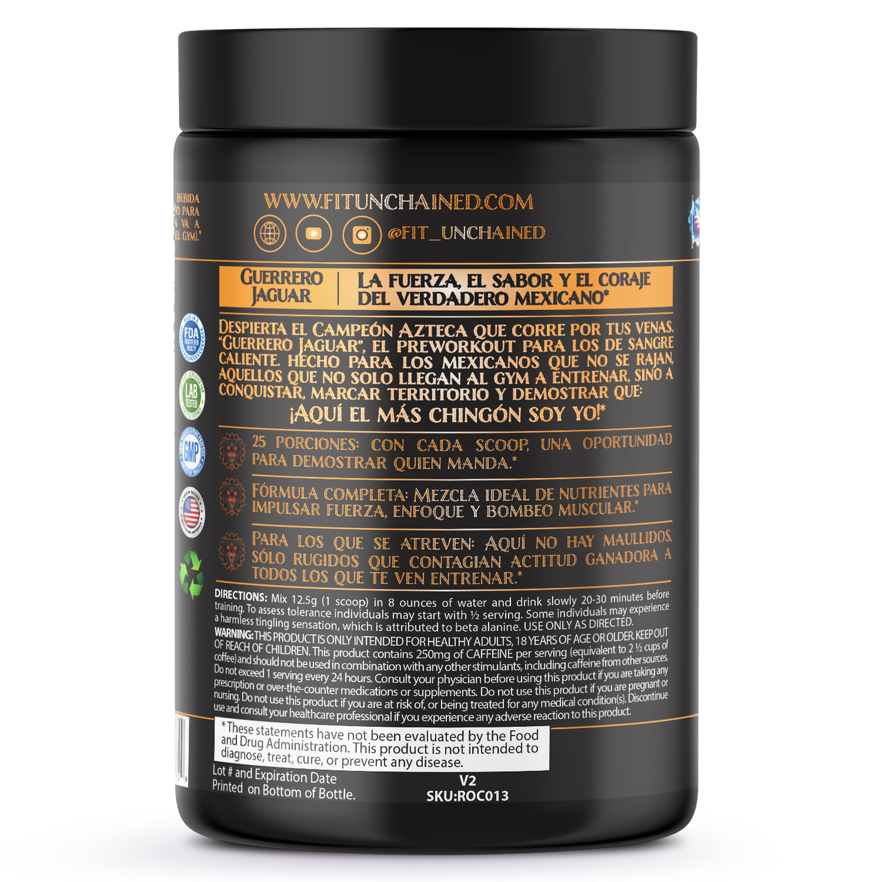 Guerrero Jaguar Pre-Workout | Blast off - Ritual Azteca