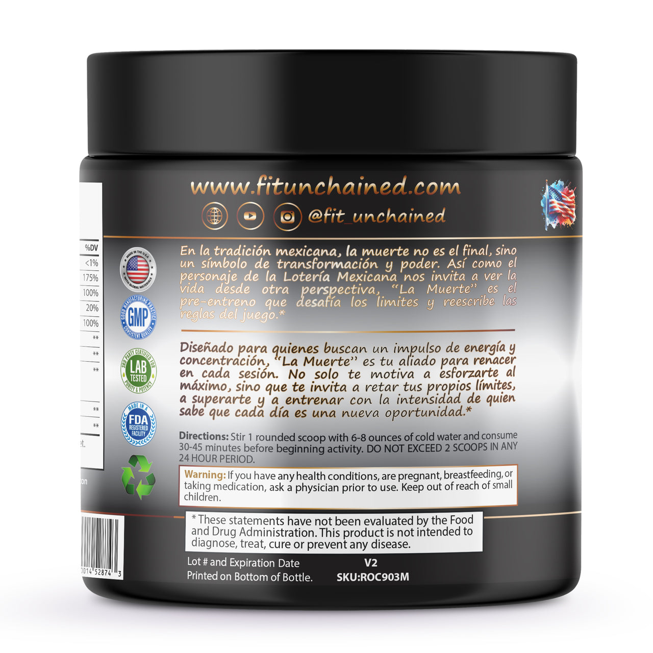 La Muerte Pre-Workout | Lemonade- Agüita de Limón