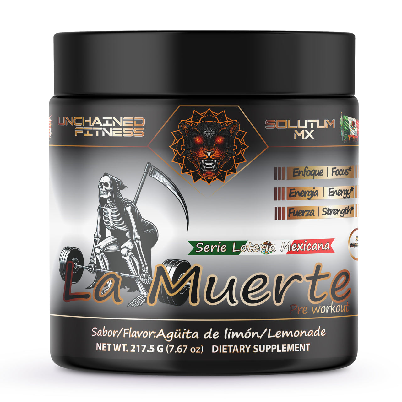 La Muerte Pre-Workout | Lemonade- Agüita de Limón