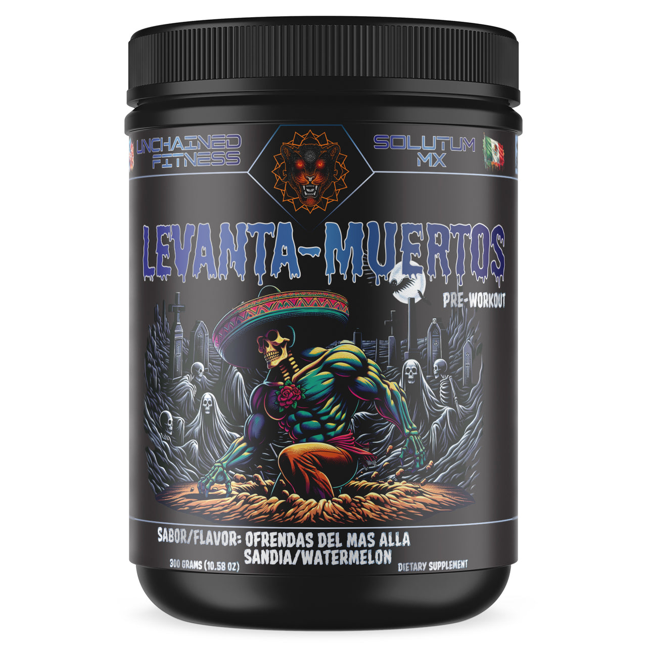 Levanta-Muertos Pre-Workout | watermelon - Sandia Ofrendas del Más Allá